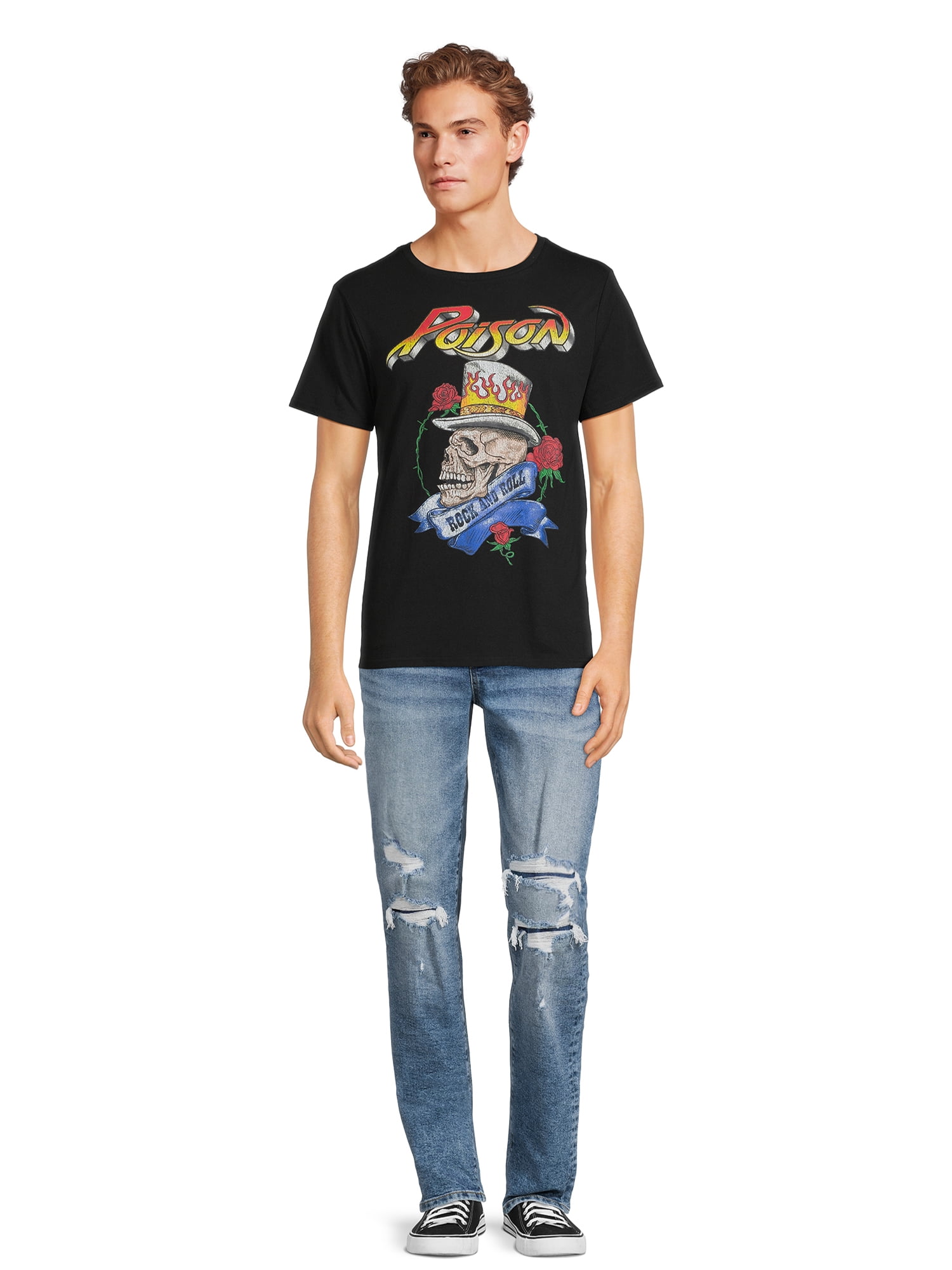 Poison Men's & Big Men's Graphic Tee Shirt, Sizes S-3XL