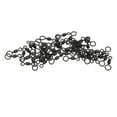 thumbnail image 2 of Carp Fishing Swivels, Long Service Life Flexible Rotation Strong Rolling Barrel Fishing Swivels  For Fishing, 2 of 8