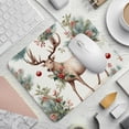 thumbnail image 2 of Elk Desk Pad Mousepad, Square 8.3x9.8 Inch Non-Slip Rubber Bottom Printed Desk Mat, Suitable for Office and Gaming, 2 of 6