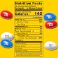 M&M's Peanut Chocolate Red, White & Blue Candy, Party Size - 38 oz Bag(Pack of 2)