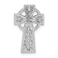 thumbnail image 3 of 14K White Gold Charm Pendant Themed 19.65 mm 12.22, 3 of 4