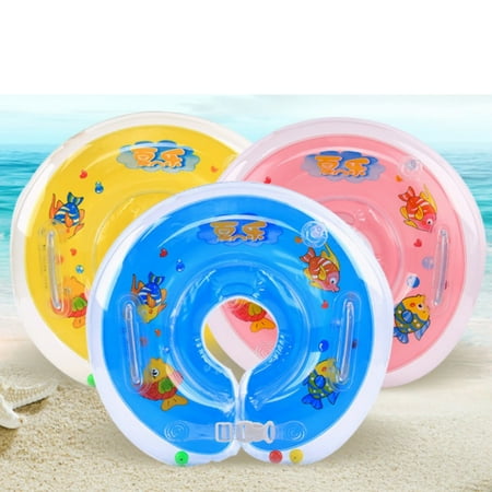 Baby Swimming Neck Ring Summer Baby Pool Ring Float, Inflatable Circle Float For Infants Toddlers Swim Safety Swimming Accessories ()