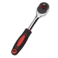 thumbnail image 3 of Ratchet Wrench Kit, Exquisite Craftsmanship Rubber Material Socket Wrench  for Repair for Home 3/8in, 3 of 7