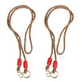 thumbnail image 4 of Cuerda para hamaca de 2 piezas, de correa colgante para columpio de con mosquetones, correas colgantes de extensión de repuesto para juego d Cola cuerda de nailon, 4 of 8