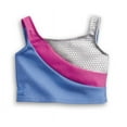 thumbnail image 3 of American Girl 2 in 1 Gymnastics Practice Outfit for 18" Dolls, Pink/Blue/Silver, Doll Clothing, 3 of 6