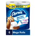 thumbnail image 1 of Charmin Ultra Soft, 2-Ply Toilet Paper, 6 Rolls (24 Regular Rolls Equivalent), 1 of 30