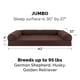 thumbnail image 2 of Furhaven Cama de gel refrescante para perros grandes con refuerzos extraíbles y funda lavable, para perros de hasta 95 libras - Sofá acolchado - Café, Jumbo/XL, 2 of 5