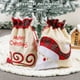 thumbnail image 3 of Wosthever Paquete de 2 bolsas de regalo de joyería de Navidad, bolsas de recuerdo para aperitivos y galletas de boda, decoración portátil, adornos para Kits de decoración para fiestas Papa Noel, 3 of 6