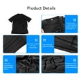 thumbnail image 3 of Goalkeeper Shirt, EVA Padded Compression Shirt, Football Protective Gear Chest Rib Protector Guards for Men Women Soccer Basketball Paintball Lacrosse, 3 of 7