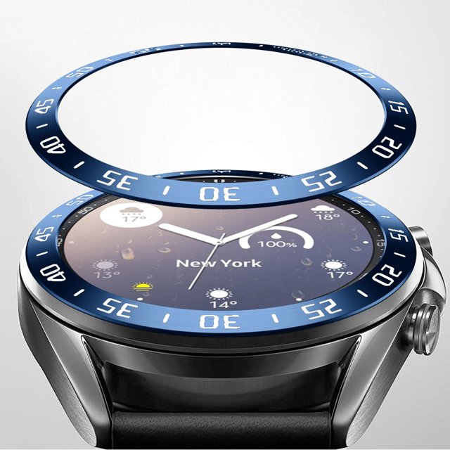 WIFKLSIIPG Bezel Ring for Galaxy Watch 3 41mm Bezel Cover Anti-Scratch Protection Cover