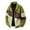 Green, variant on Timoontee Men's Fleece Jacket Casual Long Sleeve Stand Collar Jacket Fashion Color Block Full Zip Jacket Athletic Jacket for Travel Hiking Workout Khaki M
