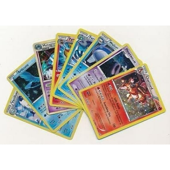 50 Pokémon Card Lot Guaranteed Holos & Rares Random Pack