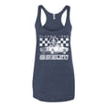 thumbnail image 2 of Wild Bobby Ford Shelby Classic 1965 GT Women Tri-Blend Racerback Tank Top, 2 of 6