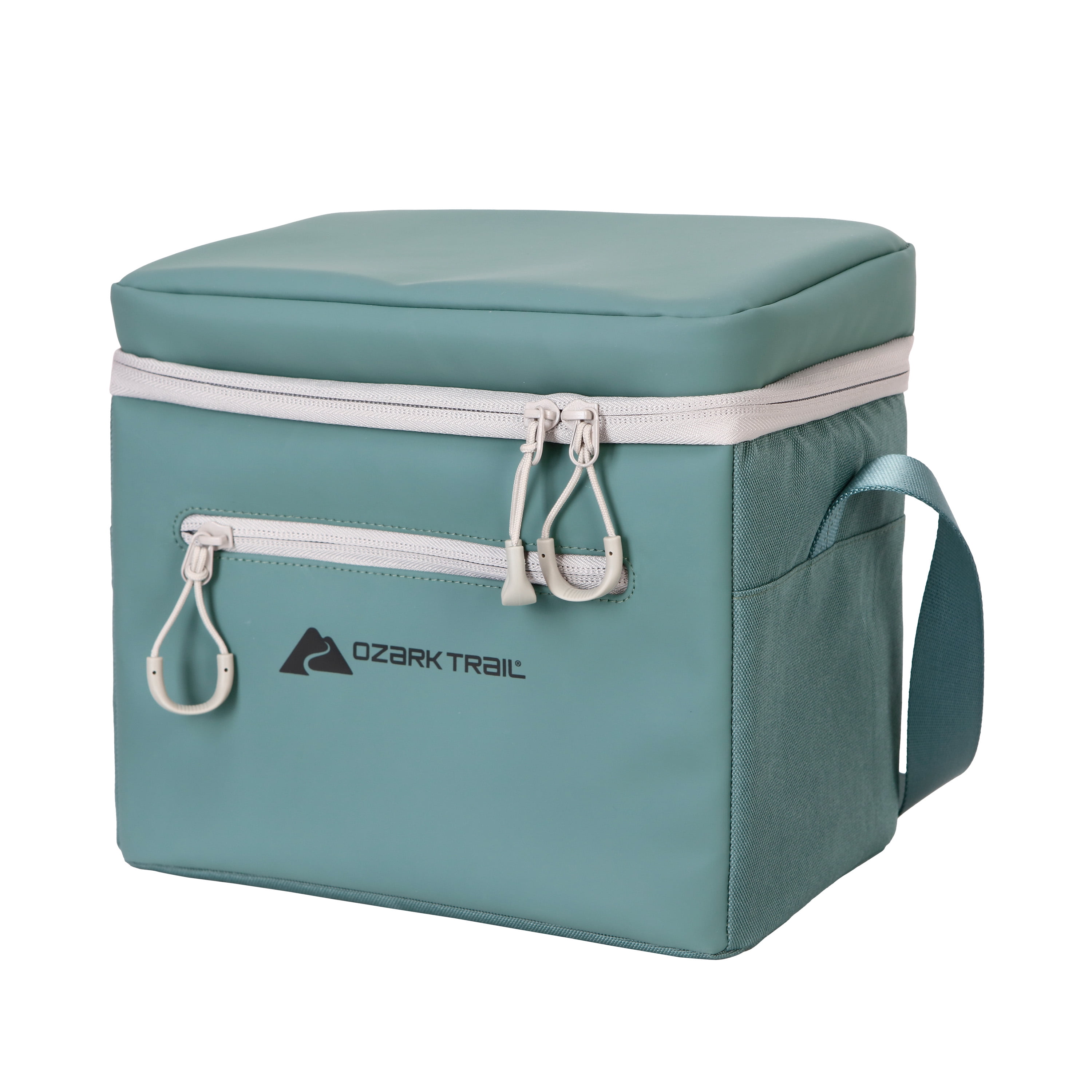 Ozark Trail 6-Can Soft-Sided Cooler with Removable Hard Liner, Green