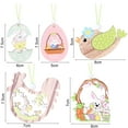 thumbnail image 4 of GROFRY Easter Ornament Colorful DIY Burr-free Hanging Egg Chick Rabbit Easter Decoration Holiday Supplies, 4 of 7