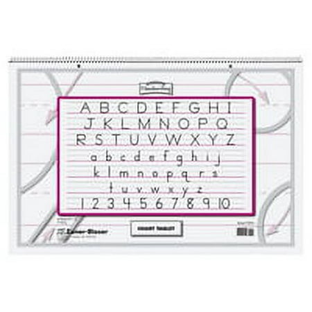 Zaner-Bloser Chart Tablet, 24 x 16 Inches, 2 Inch Ruling, 30 Sheets