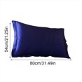 thumbnail image 3 of Pillow Case Clearance Solid Color Faux Silk Pillowcase Silk No Zipper Envelope Pillow Pillow Cover, Home Textile Pillow Case, 3 of 4