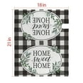 thumbnail image 4 of Buffalo Plaid Welcome Mailbox Covers Magnetic Letter Box Wrap Standard Size 21x18 Inch Mailbox Decor Post Letter Box Decoration for Outdoor Garden Yard, 4 of 5