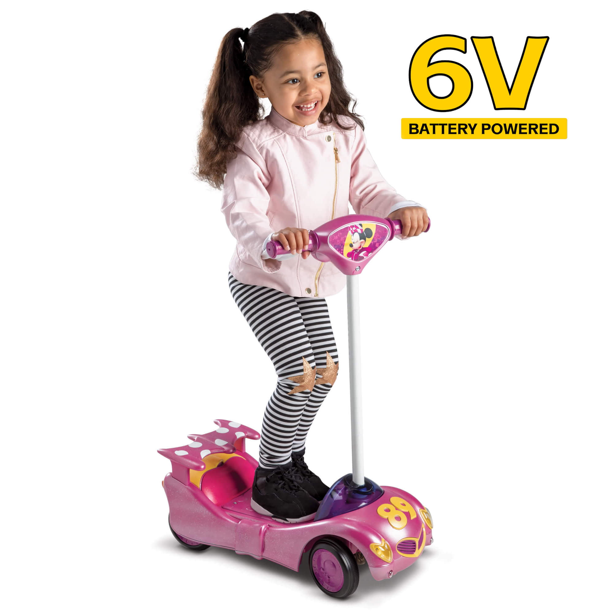 minnie mouse power wheels scooter