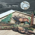 thumbnail image 3 of BVLFOOK DIY Wood and Metal Cabin wall Art Decor with Bear and Moose - Woodland Rustic Hanging Wall Decoration for Home, Log Cabin, Hunting Mountain Lodge, Metal Wildlife Theme Decor Set of 2, 3 of 6