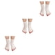 thumbnail image 2 of Soidarity 1 Pair 5 Toe Socks Overlapping Color Comfortable Breathable Dressing Solid Separation Relaxing Hosiery Type1 NO1 Soidarity CBP096067, 2 of 6