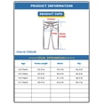 thumbnail image 3 of KIDSCOOL SPACE Baby Girls Boys Jeans,Elastic Band Inside Soft Lightning Embroidered Thin Summer Denim Pants, 3 of 6