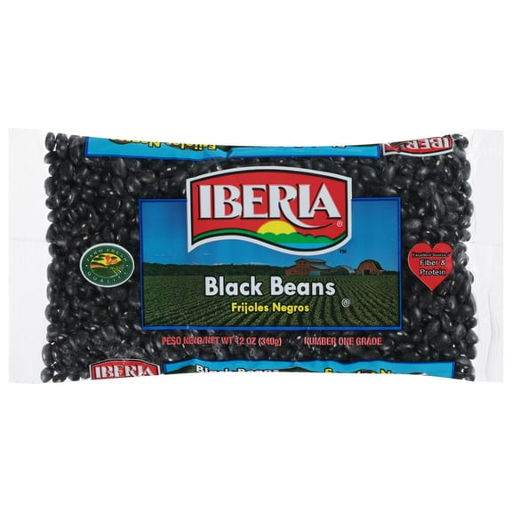 Iberia Black Beans, 12 oz
