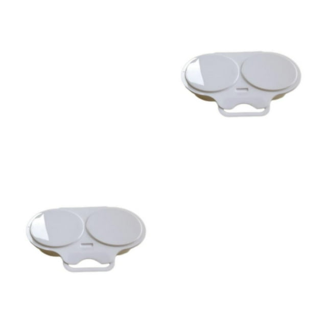 Transemion Convenient And Time-Saving Egg Steamer For Busy Mornings Easy To PP Microwave Egg Steamers Versatile white 2Set