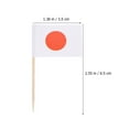 thumbnail image 5 of 200pcs Cupcake Toppers Flags Pattern Cupcake Picks Creative Cake Decorations, 5 of 6