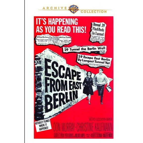 Escape From East Berlin (DVD), Warner Archives, Action & Adventure