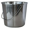thumbnail image 5 of AmeriHome Small Stainless Steel Bucket Set 3 Pc SSB132SET, 5 of 5
