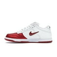 thumbnail image 2 of Nike Men's SB Dunk Low Supreme Jewel Swoosh Red Skateboarding Shoes, from StockX, 2 of 5