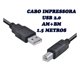 thumbnail image 1 of Cable impresora AM+BM USB 2.0 varios tamaños Deng Xun unisex, 1 of 2