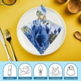 thumbnail image 6 of PHYHOO Dinner Napkins Soft Comfortable Cloth Napkins Printed Table Napkins for Table Settings Parties Weddings Birthday Event Daily Usage Reusable 2 PCS, 6 of 7