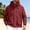 Red, variant on Zivyakyron Long Sleeve Windbreaker Jackets for Men Rain Cycling Lightweight Zip up Outdoor Regular Solid Hooded Jackets Red M