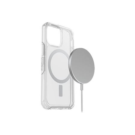 OtterBox - Symmetry Series+ Clear for MagSafe  Soft Shell for Apple iPhone 13 mini and iPhone 12 mini - Clear