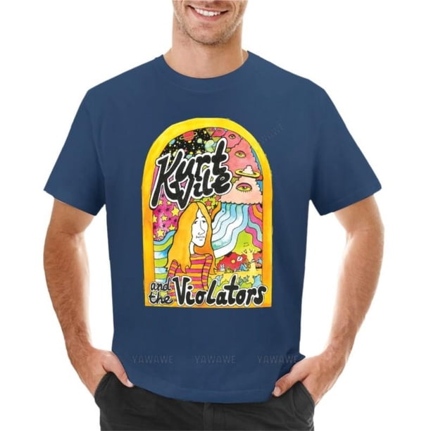Camiseta de Kurt Vile, camisetas divertidas para hombre, camisetas de cuello redondo, camisetas de marca de moda, camisetas ajustadas para hombre