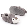 thumbnail image 2 of Toddler Slippers Boys Girls Slip On House Walking Shoes Indoor Outdoor Warm Barefoot Furry Sock Shoes, 2 of 6