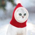 thumbnail image 4 of Sombrero del animal doméstico de la Navidad, sombrero hecho punto divertido del animal doméstico del invierno hecho a ganchillo lindo del casquillo caliente del animal doméstico, 4 of 5