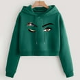 thumbnail image 2 of Vedolay Hoodies for Women 2023 Hoodies for Women 2023 Casual Oversized Hoodies 2023 Fall Winter Pullover Tops with Pockets,Green XS, 2 of 3