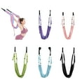 thumbnail image 4 of Transemion Utile Aide Yoga Hamac Balançoire Sangles Réglables Yoga Léger et Portable Sangles d'Étirement Rose, 4 of 6
