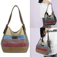 thumbnail image 2 of Unisex Canvas Shoulder Bag Handbag Suitable for Fashionable Individuals and Travel Enthusiasts, 2 of 21