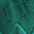 thumbnail image 1 of Ahgly Company Indoor Square Patterned Dark Cyan Green Area Rugs, 4' Square, 1 of 1