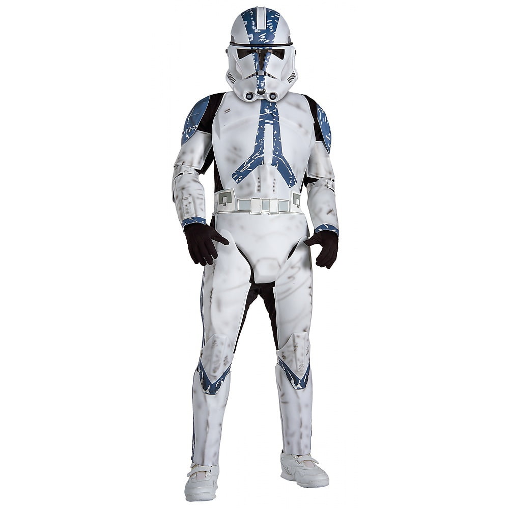 plastic clone trooper costume