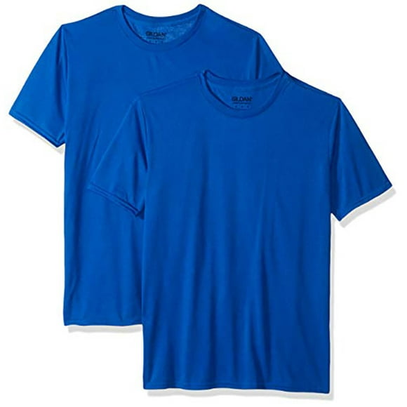 Gildan Men's Moisture Wicking Polyester Performance T-Shirt - G420 (Pack Of 2)