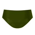 thumbnail image 5 of Afdoent Women's High Waisted Bikini Bottoms Plus Size Swim Briefs Beach Shorts Ruched Bottom Full Coverage Swimsuit Bottom Bathing Suit Bottoms, 5 of 5