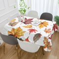 thumbnail image 2 of Yayeee Tablecloths 54" x 72" Rectangle Wrinkle Resistant Party Table Cover, Gray Autumn Leaves, 2 of 8