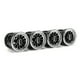 thumbnail image 4 of Rejilla de ventilación con turbina LED, 4 piezas, luz ambiental frontal turbo de 3 colores, rejilla de ventilación turbo muy recomendada, 4 of 9