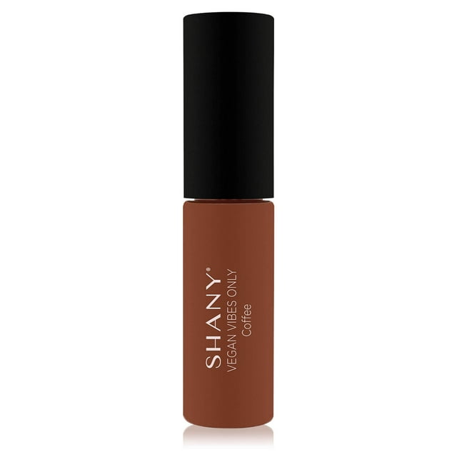 Lápiz labial líquido SHANY Vegan Vibes con acabado mate café
