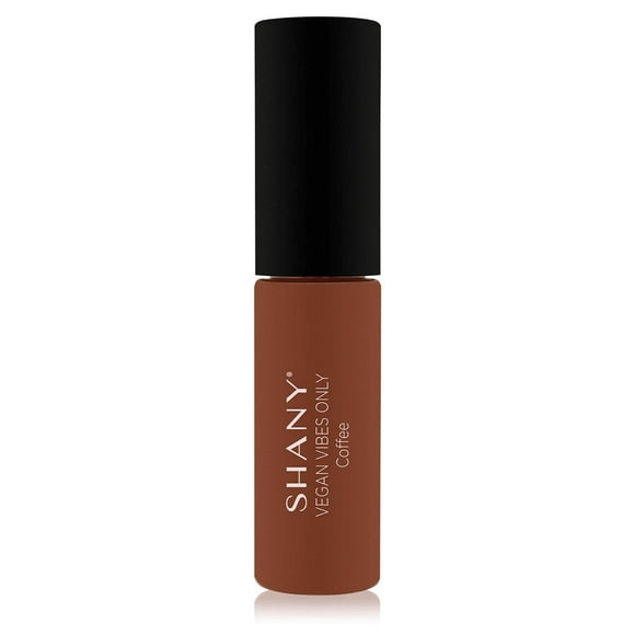Lápiz labial líquido SHANY Vegan Vibes con acabado mate café